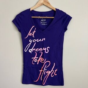 AEROPOSTALE 2010s V Neck T Shirt